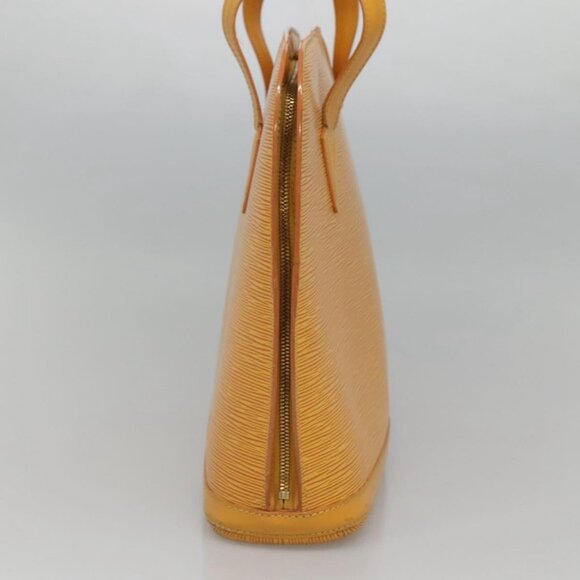 LOUIS VUITTON Epi Lussac Shoulder Bag Yellow LV Auth - Picture 4 of 16